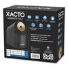 X-Acto Model 1606 Mighty Pro Electric Pencil Sharpener, AC, Black/Gold/Smoke 1606X